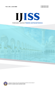 Indonesian Journal of Islamic and Social Science IJISS this journal focuses on Islamic studies in a broad sense, covering issues related to local wisdom, sharia economics, politics, education, law, and philosophy. The languages used in this journal are Indonesian, English, and Arabic. IJJIS is a journal that can be easily accessed by readers. This journal is a forum or medium for sharing information and knowledge between scholars, ulama, academics, and those interested in social/religious sciences to increase research and writing capacity.