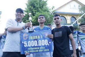 Turnamen Voli IAI Almuslim Cup 2024, MAS Syamsuddhuha Sabet Juara I